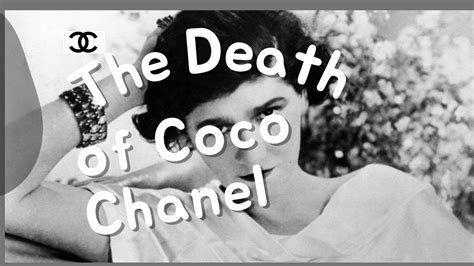 chanel after coco|coco chanel cause of death.